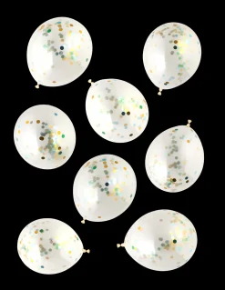 Clearance Ballonger Med Konfetti Festpynt