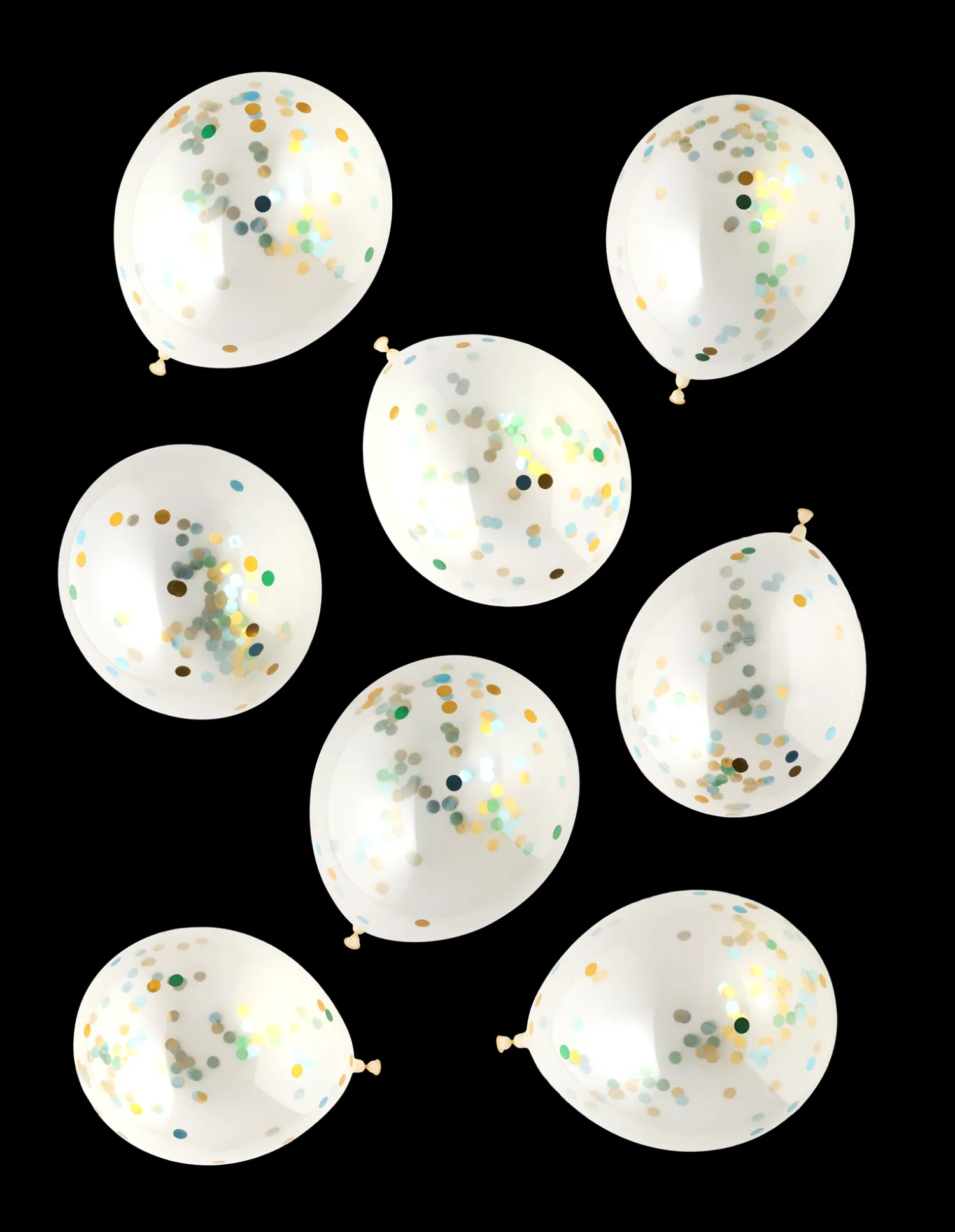 Clearance Ballonger Med Konfetti Festpynt