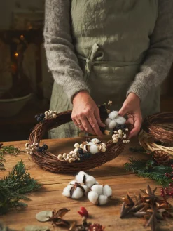 New Bomullsblomst Julepynt|Dekorasjon
