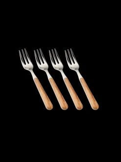 Online Dessertgaffelsett Texture Legno Servise