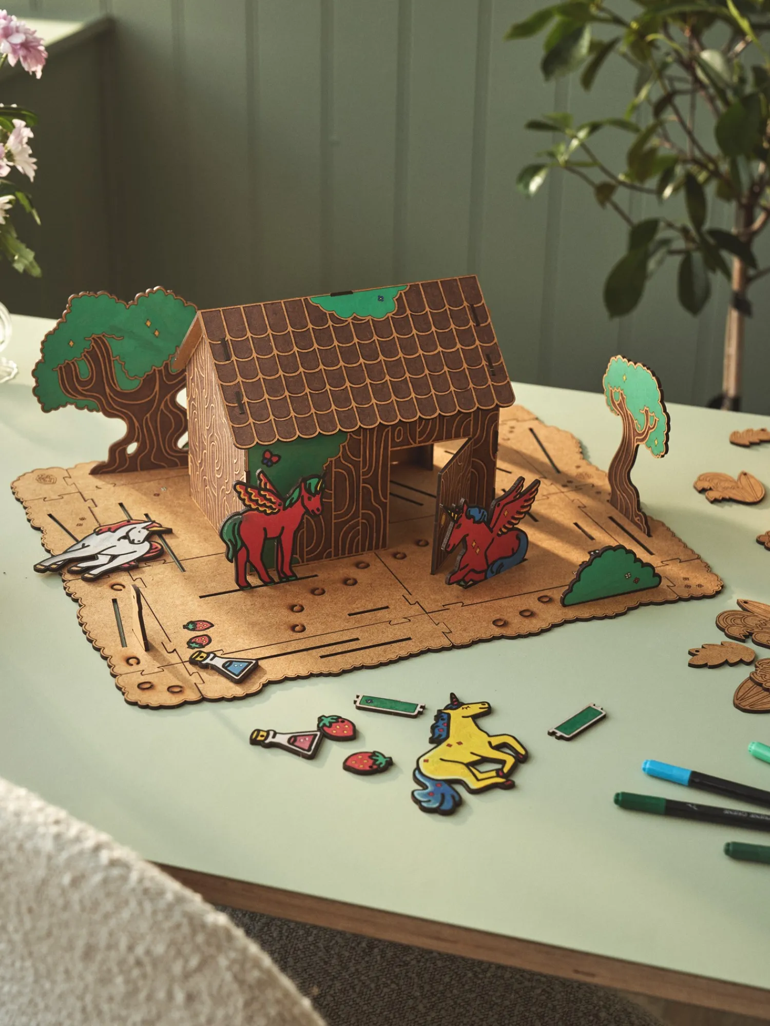 Best DIY-sett Magic Forest Treleker