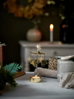 Englespill Med Engler Julepynt|Lysestaker