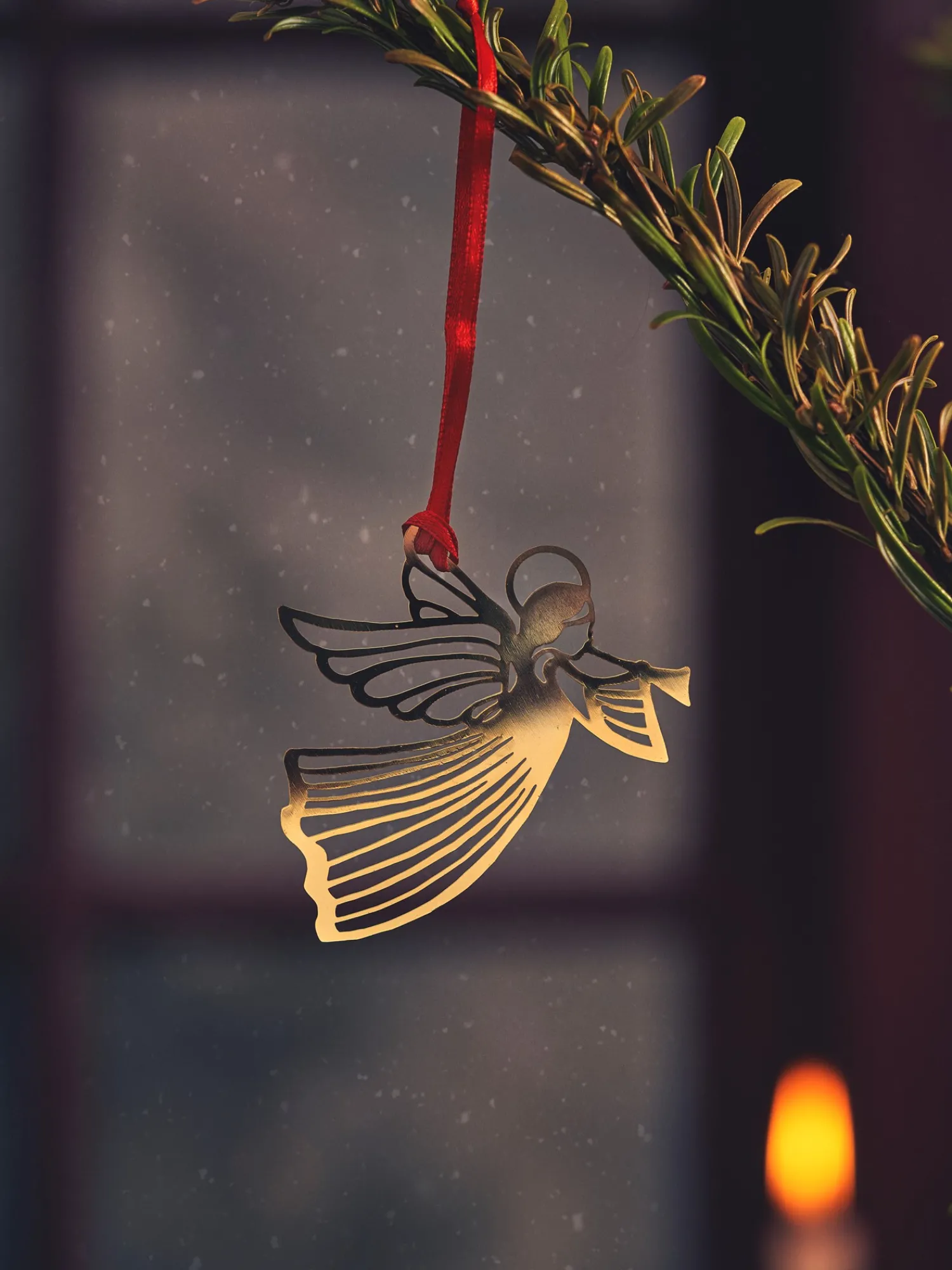Sale Flyvende Engel-ornament Juletrepynt|Lysestaker
