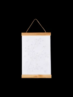Forhåndstrykt Lerret Med Ramme 18 X 24 Cm Julepynt|Lerreter