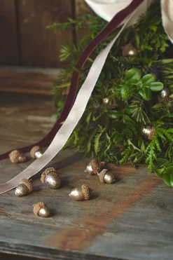 Hot Glitrende Eikenøtter Julepynt|Dekorasjon