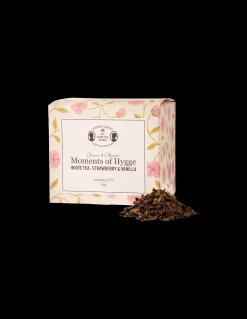 Hot Hvit Te – jordbær Og Vanilje Te Og Kaffe