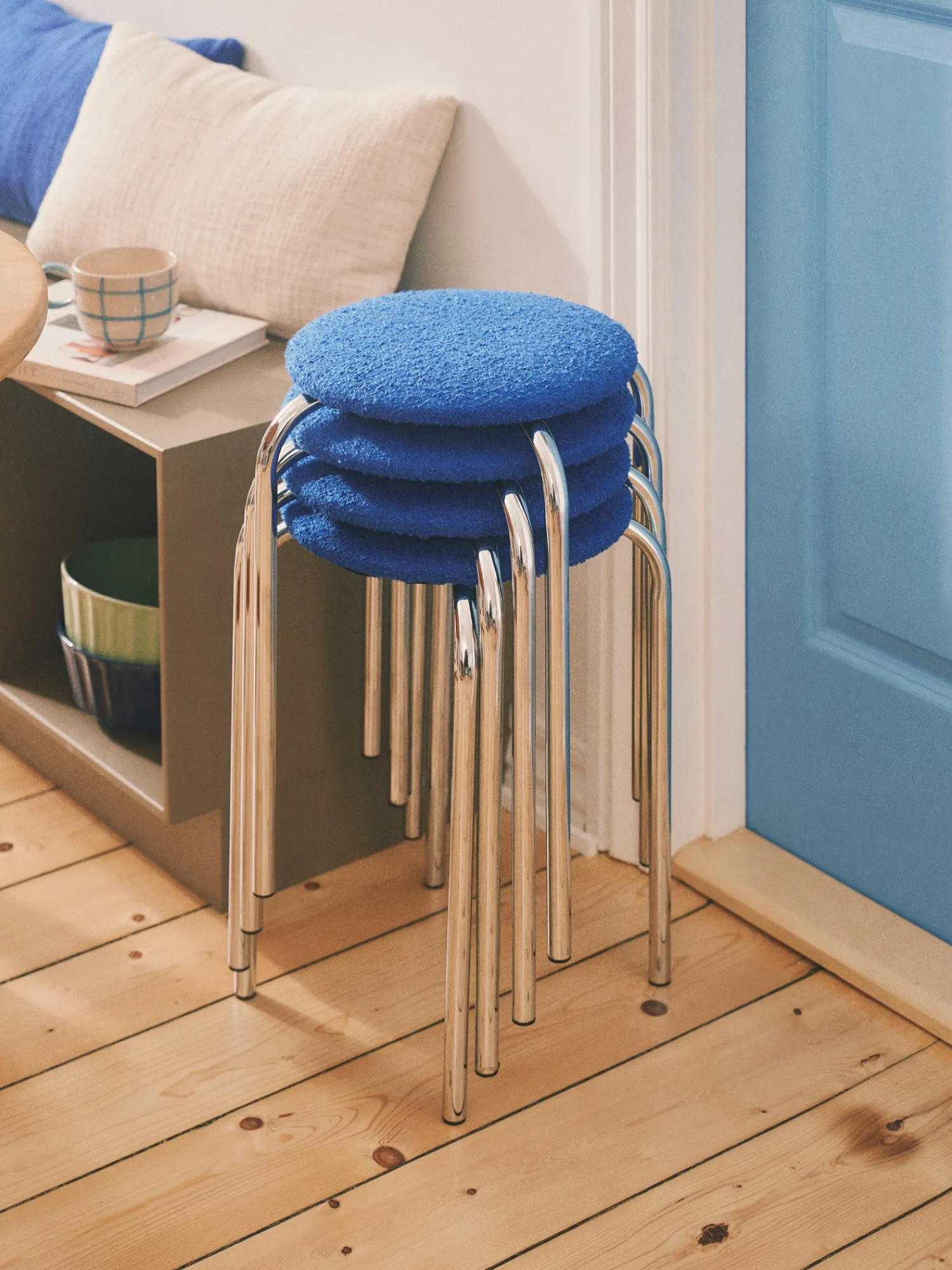 Outlet Krakk Med Boucléstoff Stoler
