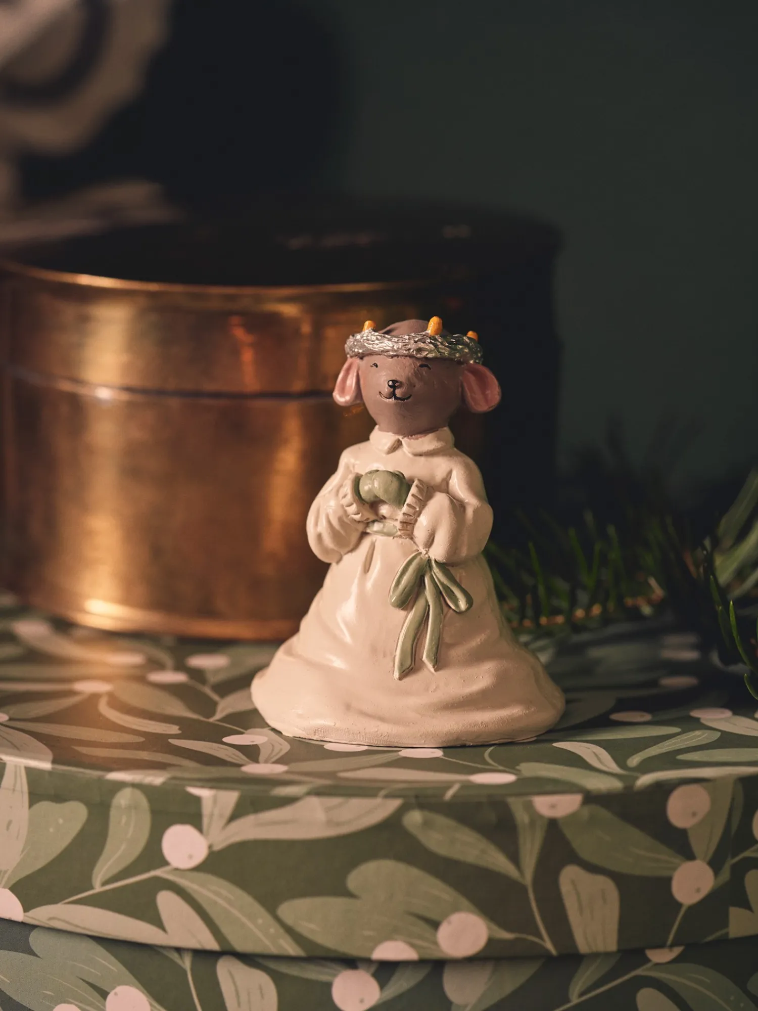 Musfigur Julepynt|Dekorasjon
