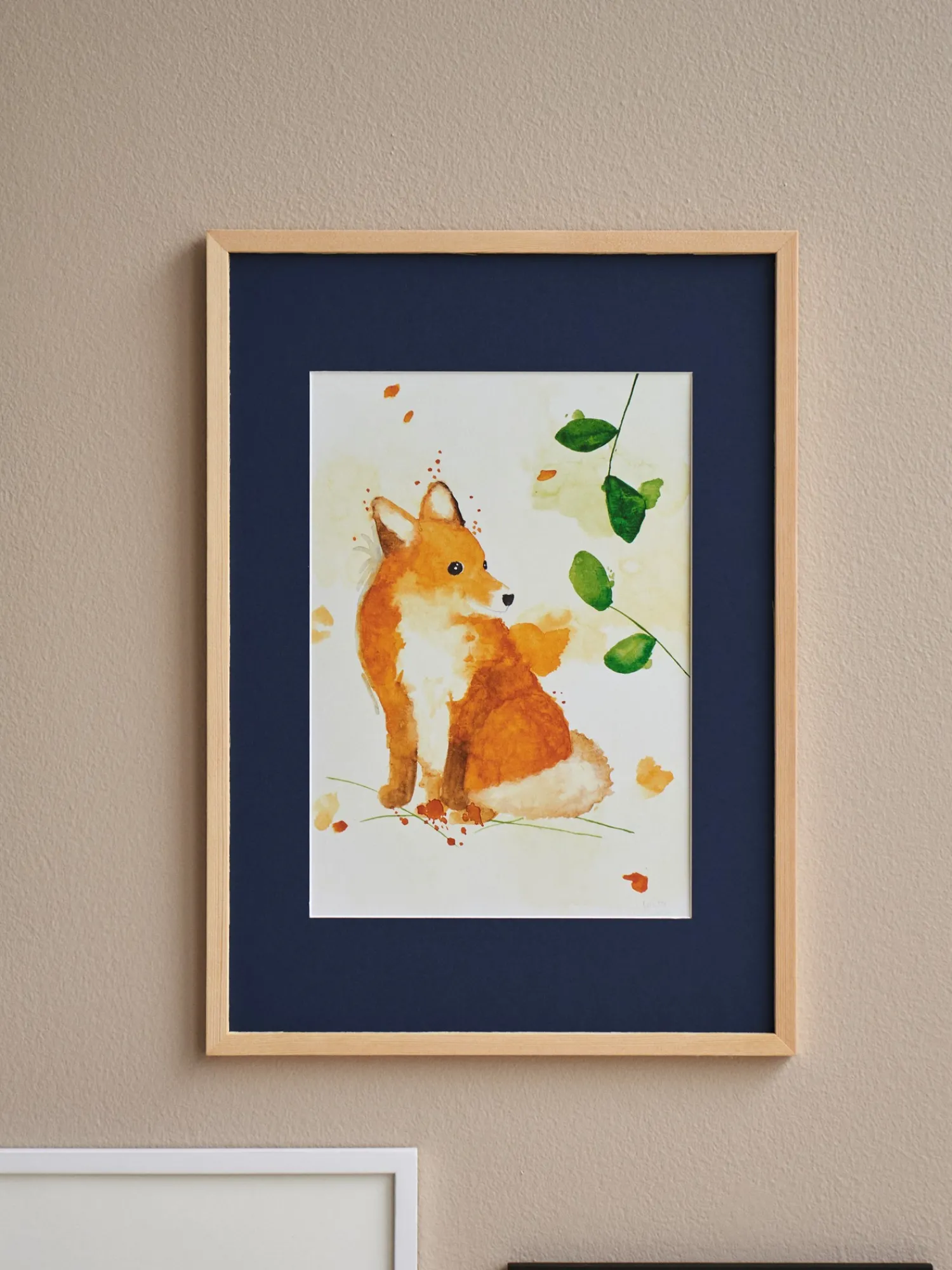 Hot Passepartout Indian Teal – A3/A4 Rammer Og Plakater