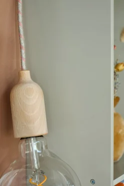 Outlet Pendellampe Natural Med Pæreholder Lamper