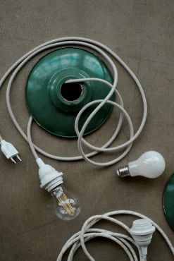 Sale Pendellampe White Med Støpsel Lamper