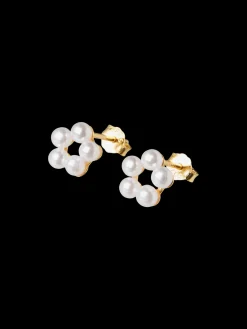 Outlet Phine Pearl Flower-øreringer Øreringer