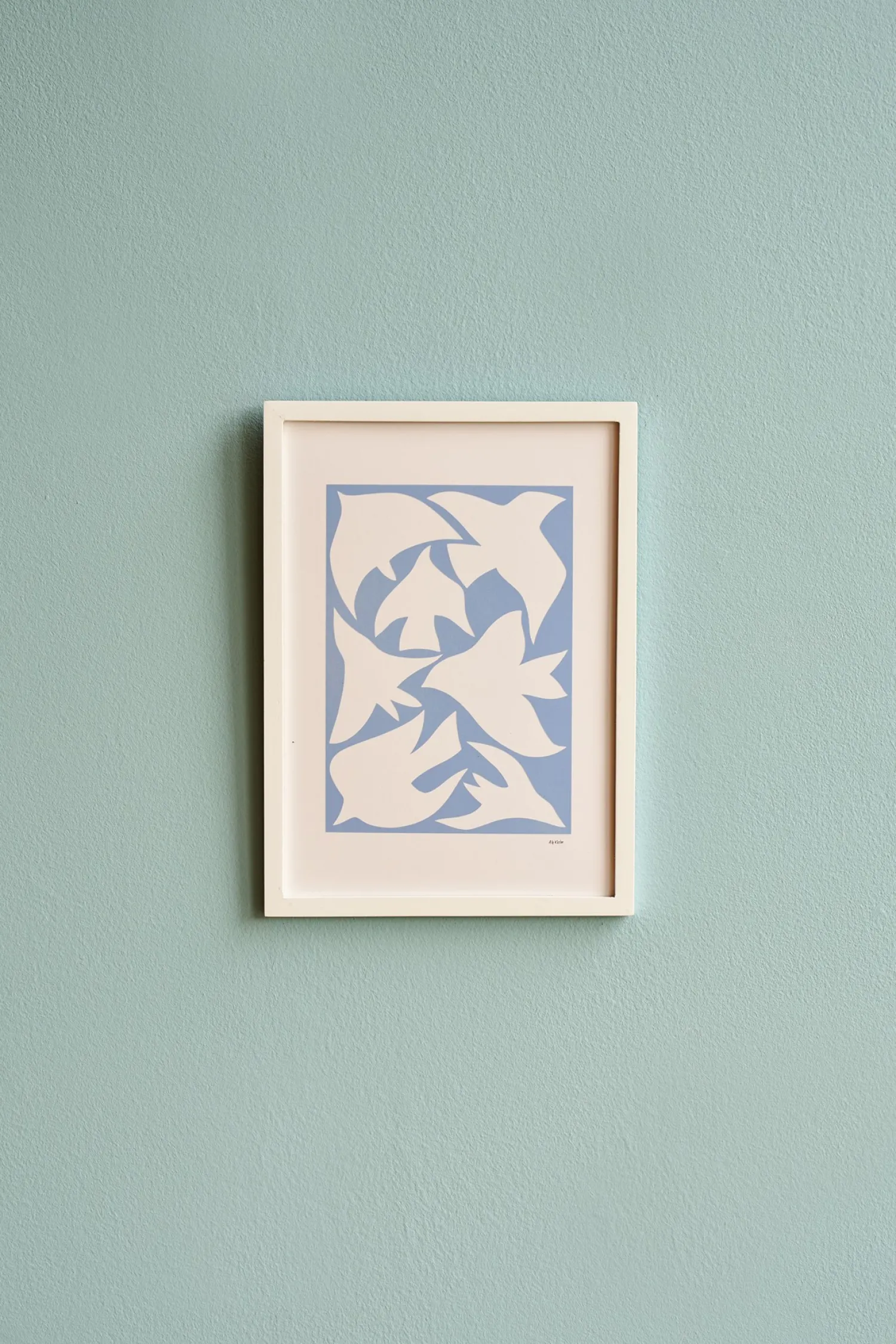 New Plakat Birds A4 Rammer Og Plakater