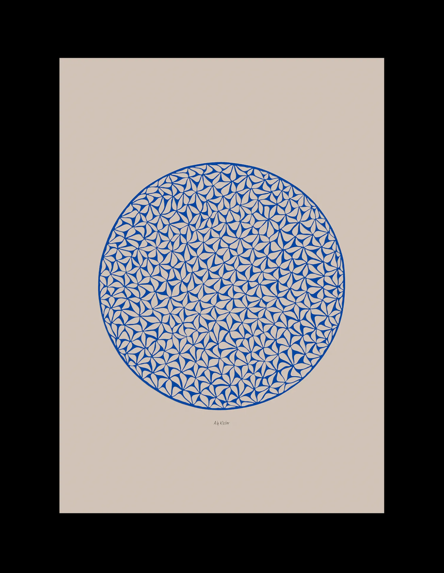 Plakat Sphere 01 50 X 70 Cm Rammer Og Plakater