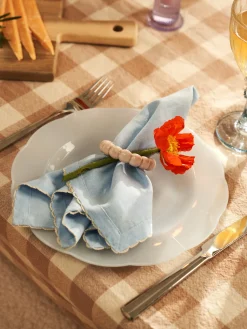 Hot Plasttallerkener Til Flergangsbruk - 4 Stk Bord­Dekking