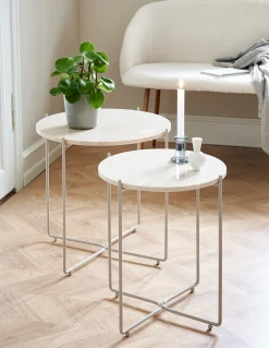 Outlet Sidebord I Marmor Bord