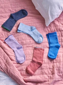 Online Strømper, Fempakning 39/41 Strømper Og Sko
