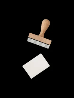 New Trestempel Med Blank Gummi Tilbehør Til Maling