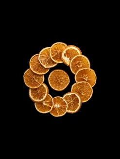 Hot Tørkede Appelsinskiver Julepynt|Dekorasjon