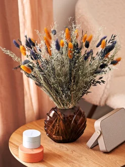 Online Tørkede Blomster Blue Liten Dekorasjon