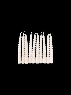 Clearance Vridde Lys, 10 Cm, 10 Stk. Julelys|Lys